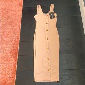 Pretty Little Things ribbed midi dress